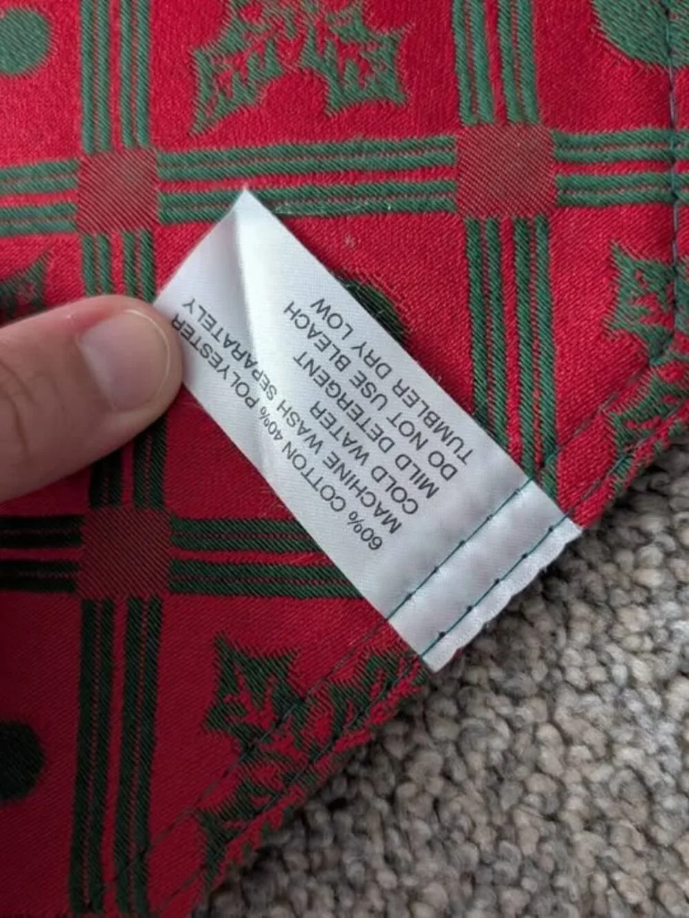 Vintage Disney Christmas table placements